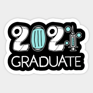 senior 2021 graduate Sticker